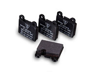 1 set of brake pads for disc brakes 91135295006