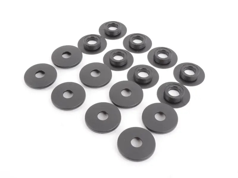 1 Set Attachment knobs for foot mat Black 955044800648B2