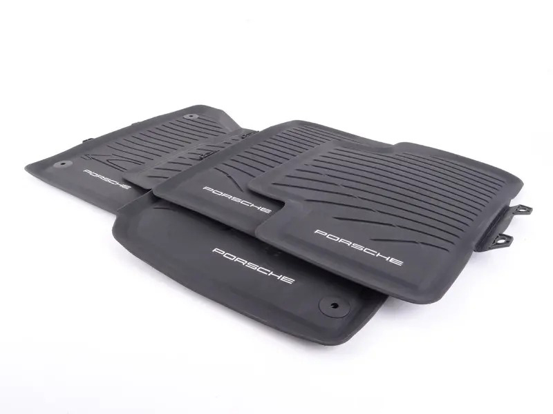 1 set floor mats (rubber) Black 95B044800431E0