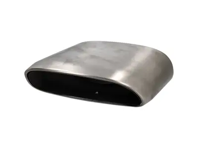 Terminale di scarico destro. Porsche 970.1 / 970.2 Panamera 3.0L / 3.6L 2010-16 - 97011168622, 97011168621