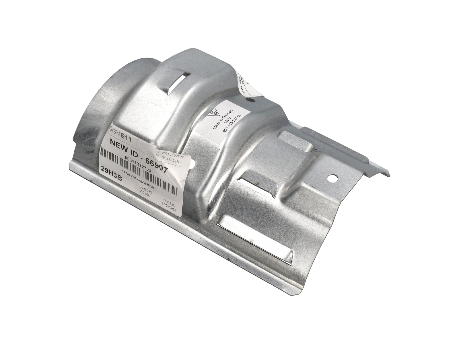 Shield for catalyst 99311322703