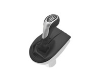 gearshift knob black/silver 99642407505EVZ