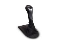 gearshift knob Sport silver/black 99642407505FGT