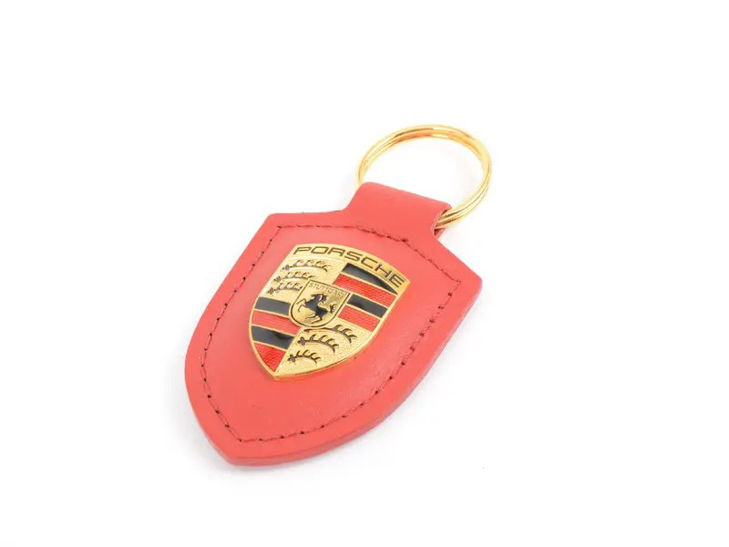 Porsche Crest Keyring, red WAP0500920E