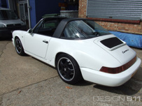 Porsche 964 Carrera with Black Wheels