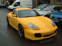 Porsche Boxster 986 with turbo front & much more.... 