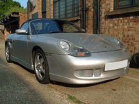 Porsche Boxster 986 with Aero kit upgrade 