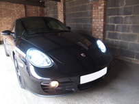 Porsche Cayman with Black style 363 19' alloy wheels