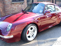 Porsche 993 with 18' KT2 KESKIN alloy wheels