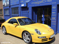 Porsche 997 Cab fitted with SpeedArt & GT3 spoilers 