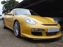 Porsche Cayman with SpeedArt upgade