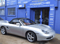 Porsche Boxster 986 fitting with Cayman look kit 