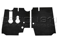 Pedal board set. Porsche 356B (T5) LHD Cars - 64455106305, 64455106405 - JG.063.05