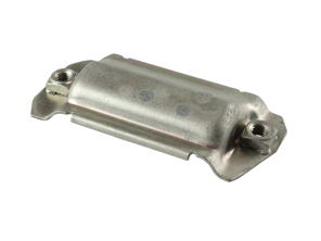 Plaque de recouvrement d'entrée d'air pour échangeur de chaleur, droite. Porsche 914-4 - 021256321, 021256321B, 021256321D, 021256322, 021256322B, 021256322D, 8123150200, 8123150300 - 8123150200