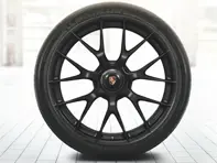 20'/21' 918 Spyder in Black (satin-gloss) magnesium wheels & summer tyres Original Porsche - 91804460008