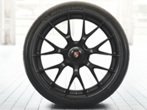 20'/21' 918 Spyder in Black (satin-gloss) magnesium wheels & summer tyres Original Porsche - 91804460008