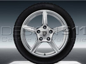 Cerchi in lega da 18' Boxster e pneumatici invernali originali Porsche per 981 Boxster / 981 Cayman - 98104460021, 98104460022, 98104460001, 98104460002