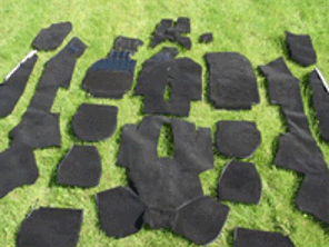 Juego de alfombras para piso interior. Porsche 993 1994-98 - 99355660, 99355660RHD