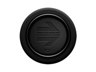 MOMO 标准喇叭按钮 2 触点 - 压花黑色皮革箭头 - HOARW10LEABKR, M22135311115