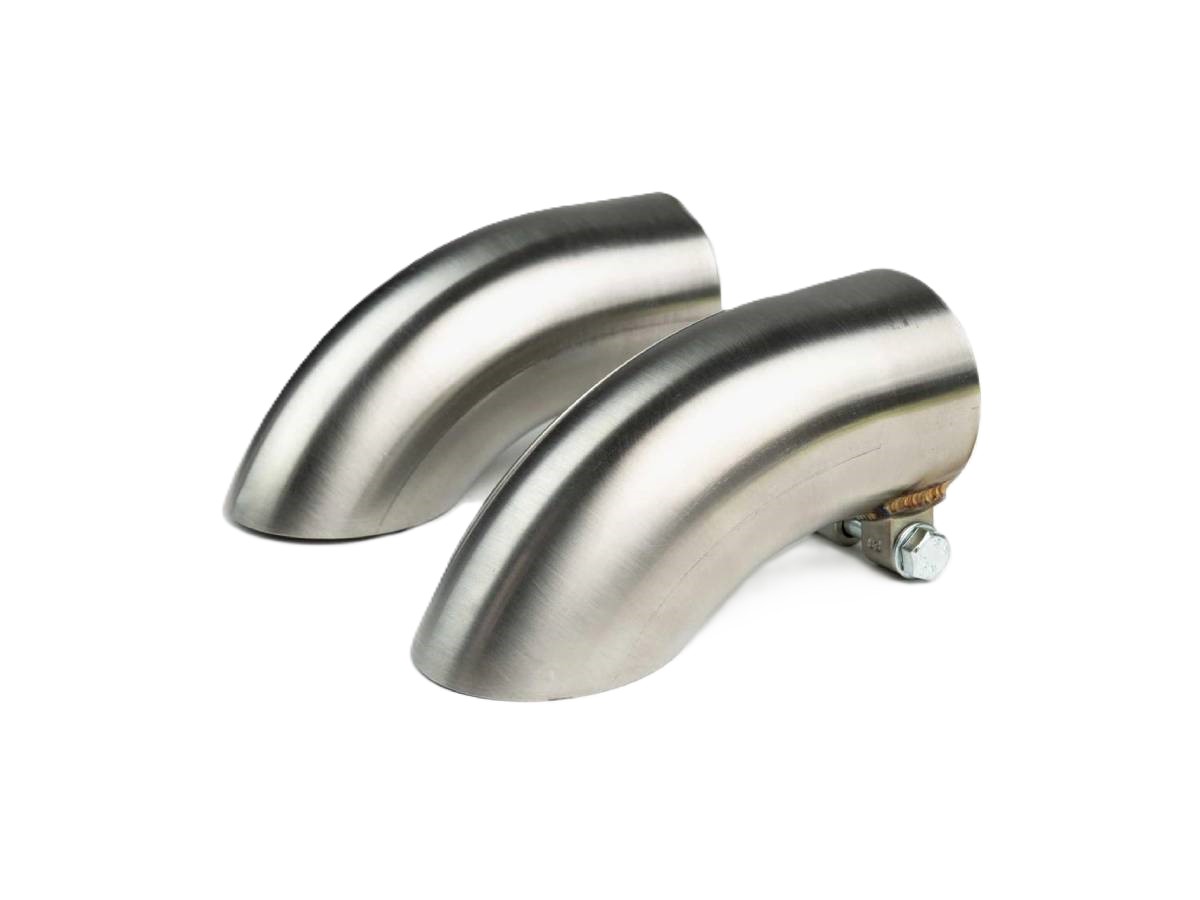 Brushed Stainless Turn Down