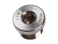 Bouchon fileté pour trou lambda, M18x1,5 mm. Porsche 924 / 944 / 993 / 996 GT3 / 986 Boxster / 997 - 90021901500 - 1620350100