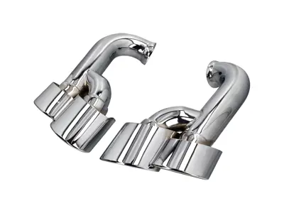 Tubos de escape DesignTek Quad Tube Design para Porsche 957 Cayenne - 3606405701, 95511125150, 95511125171, 95511125250, 95511125271