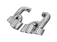 DesignTek 排气尾管，四管设计，适用于保时捷 957 卡宴 - 3606405701, 95511125150, 95511125171, 95511125250, 95511125271