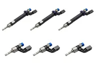 Kit d'injecteurs de carburant (supérieur et inférieur) pour Porsche Cayenne 957 3.6L / Cayenne 958 3.6L - 95560523300, 95560523301, PAB906036D, PAB906036J, 95560523200, 95560523201, PAB906036C, PAB906036H - 805016321601, IWD145, 805016321501, IWD144