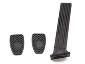 Pedal rubber set for Porsche 911 / 914 / 964 / 993 / 356 - 91442321000, 90142301000 - TRP11.8.122, TRP118122
