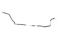 Druckleitung Klimaanlage. Porsche 996 Carrera >>2001 - 99657309602