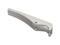 Door handle triggers in Silver. Porsche 911 1978-89 / 964 - 91153894107, 91153894207