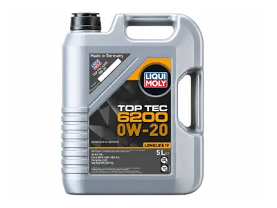 LIQUI MOLY Top Tec 6200 0W-20 - 20787, 20789, 20782