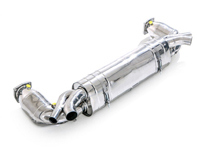 Sports exhaust rear silencer Porsche 911 turbo and 911 turbo S - 99111102790, 99111173170, 99111173140 - TSPO991T13.004.AK