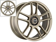 20' OZ Indy HLT White Gold Centre Lock Look Wheels For Porsche Car