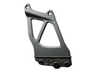 Rear wing spoiler riser. Porsche Cayman GT4 - 98151268182, 98151268282, 98151268180, 98151268280