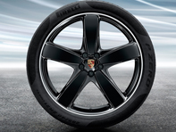 Llantas de aleación Macan Sport Classic de 21' y neumáticos de verano Original Porsche - 95B044665P