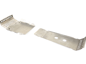 Front and Rear protection undertrays with bolts for Safari project car