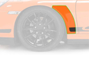 Verbreiterung Anbauteile Kotflügel (vorne). Porsche 911/996 - HF996RS, ZB072, ZB072, KOT007, KOT008, ZB072, ZB072