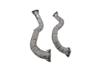 GPF delete exhaust pipe set. Porsche 718 GT4 RS - 9GT254351B, 9GT254351C, 9GT254352B, 9GT254352 - 9M9GT254351B