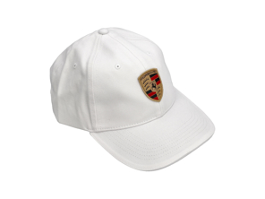 Porsche Crest Baseball Cap – Essential, White. - WAP6100020TWCE