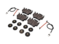 ACHTER Remblokken, sensoren, shims kit Porsche 996 Turbo / 996 C4S ABS - 99635208602, 99635208600, 99661236501, 99635294903