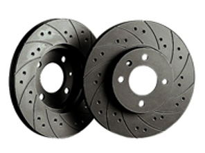 Black Diamond Dischi freno Performance FORATI E SCANALATI ANTERIORI. Porsche 914/924 - KBD 151, KBD151