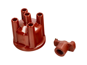 Distributor cap and rotor arm kit. Porsche 924 1977-85 - 055905225B, 113905207C - 1235522056, 50725, 1234332300