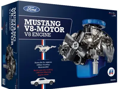 Ford Mustang V8-Motor Engine Construction Kit - 0000440FD12