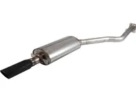 Uitlaatdemper / demper Achterkast. Porsche 944 turbo Tot 1989 - 95111118301, 95111108301 - 1620608500