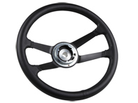 Leather steering wheel RS style 380mm (15'). Porsche 911 69-73 - 91434780510 - 1645500500
