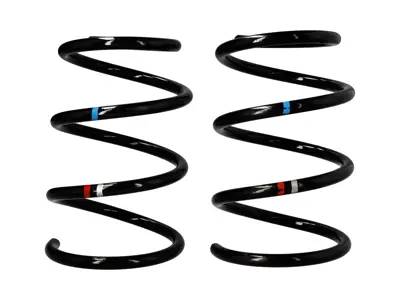COPPIA molle elicoidali POSTERIORI. Porsche 987.1 Boxster 2005-08 - 9873335311F504, 98733353162504, 98733353151504