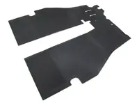 Alfombrilla base de goma delantera. Porsche 356 LHD coches - 64455110106, 64455110105
