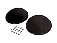 Koplamplens Smoked afdekset met houder. Porsche911/964 - 91163192702, 91163192701, 91163192703, 91163192700, 91163111200, 91163111100, 91163111101