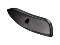 Pieza de moldura del tablero de instrumentos: cubre el perno de montaje de la pantalla delantera. Porsche 964 Speedster 1993-1994 - 9645525810070C, 9645525820070C